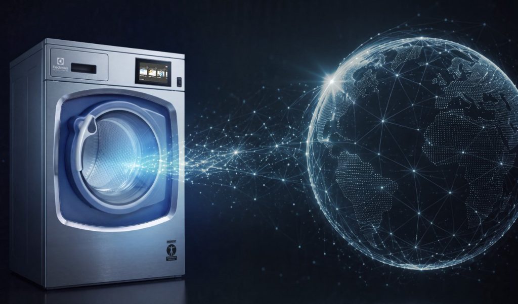 Conectivitate OnE Connected pentru echipamentele de spălătorie Electrolux Professional
